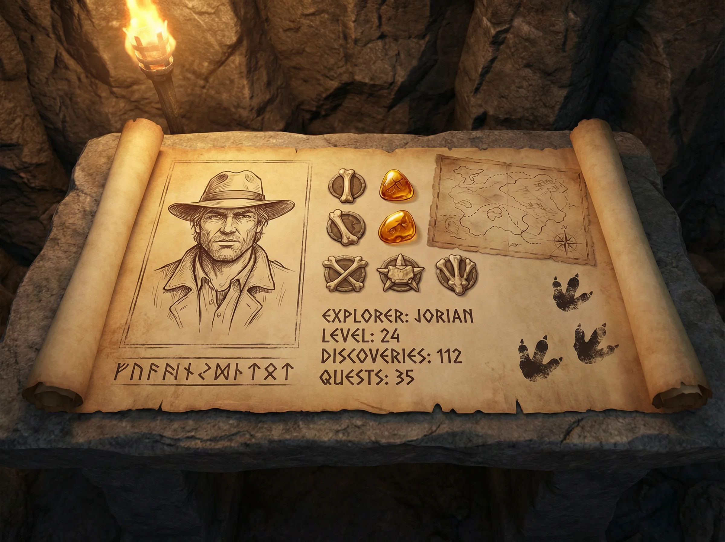 探险家档案示例头像，24棋牌 冒险者形象